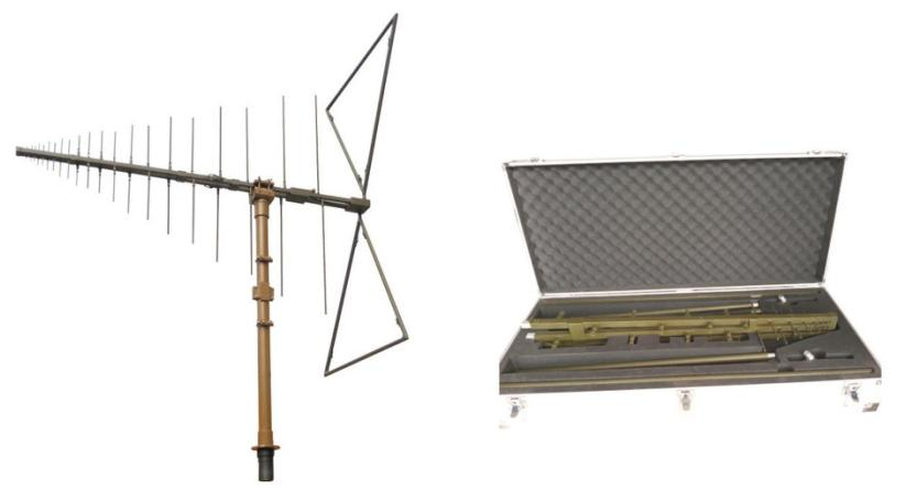 HTXVUF-2501 便携式超宽带对数周期天线 30~3000MHz